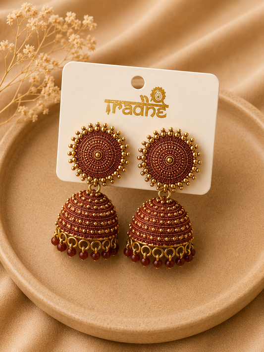 Radhe Royal Heritage Jhumkas