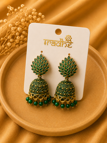 Lotus Royale Jhumkas