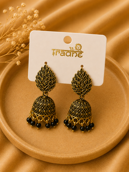 Lotus Royale Jhumkas