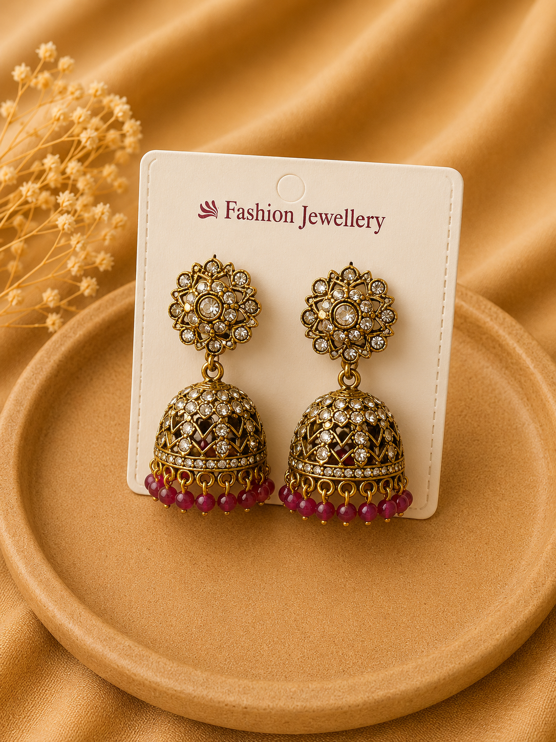 Noor Royale Premium Jhumkas