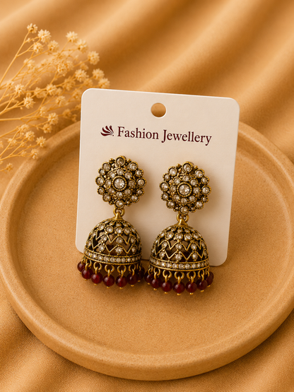 Noor Royale Premium Jhumkas