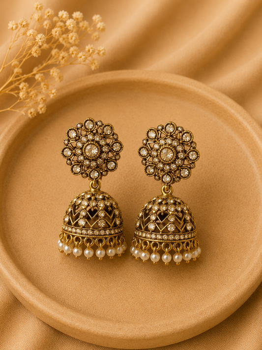 Noor Royale Premium Jhumkas