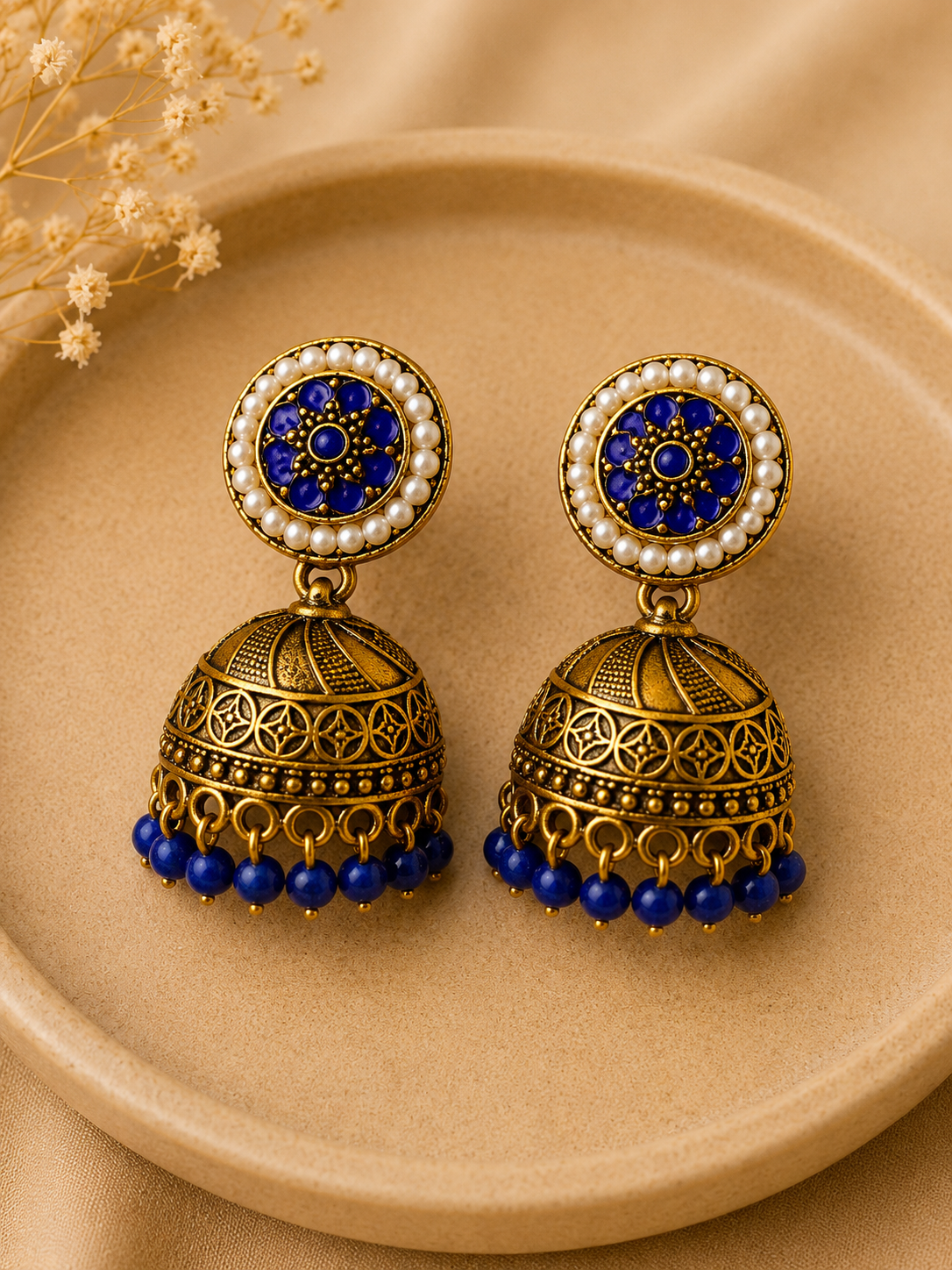 Radhe Royal Heritage Jhumkas