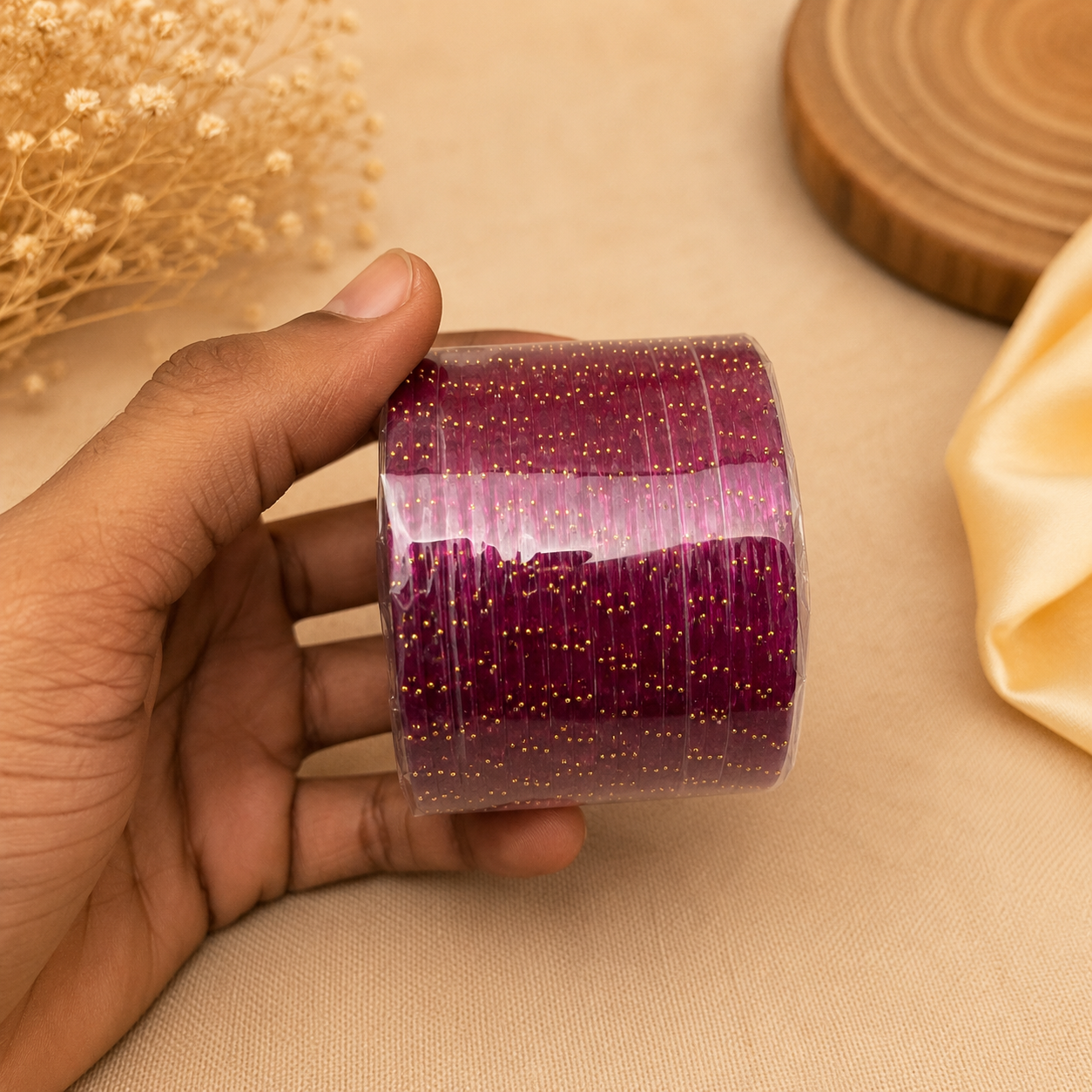 Elegant Crystal Cut Bangles Collection